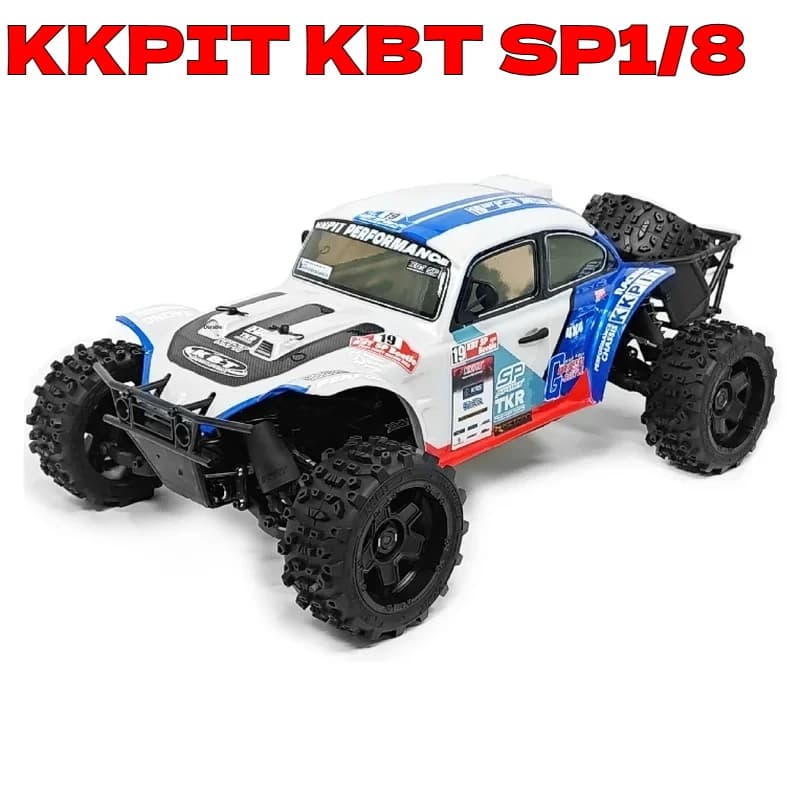 KKPIT KBT SP 2025 G Beetle 1/8 RC Buggy Elettrico Telecomandato da Deserto, Telaio Vuoto per Modellino Fuoristrada per Adulti e Bambini
