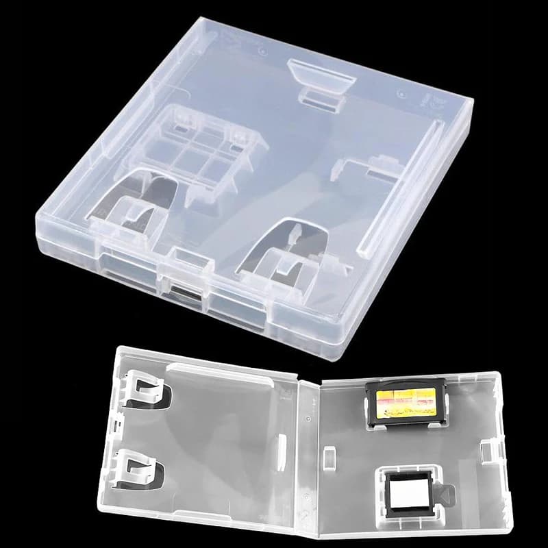 Scatola di immagazzinaggio di carte da gioco Custodia protettiva in plastica Custodia trasparente per organizer per Switch NDS NDSL NDSi 3DS 2DS