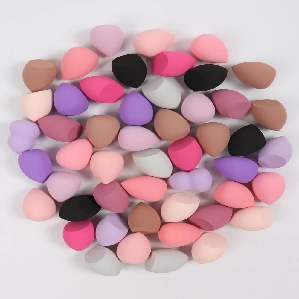 Spugna per Trucco a Forma di Pollice, Beauty Blender per Fondotinta, Morbida e Soffice, Senza Lattice, per Cosmetici Liquidi e in Crema