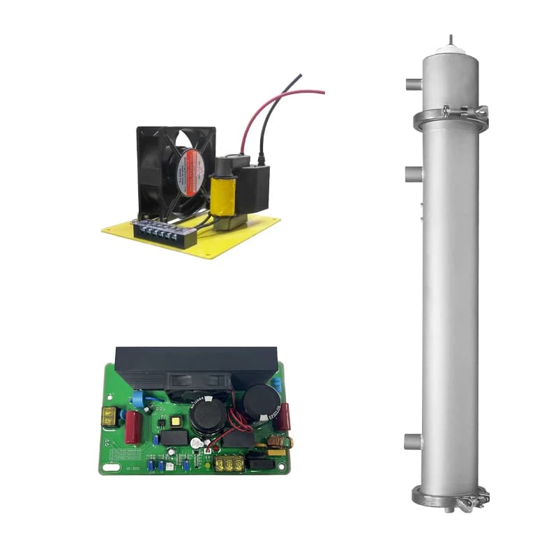 Kit generatore di ozono per il trattamento dell'acqua 100 g per purificatore d'aria per purificatore d'acqua per acquacoltura