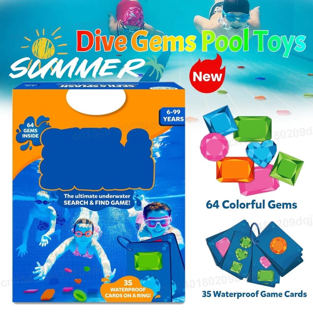 Gioco di immersione per bambini Giocattoli Abilità Giocattoli da piscina Gioco di immersione subacquea Seek & Splash Affondamento Giocattolo Sport acquatici Giocattolo Accessori per piscina