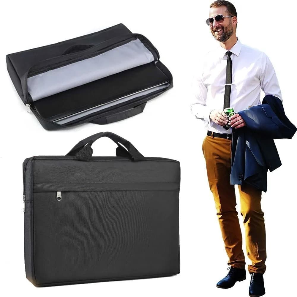Borsa per cartelle di file durevole e traspirante, resistente all'usura, riduce il carico, valigette da uomo, borsa per documenti antisismica