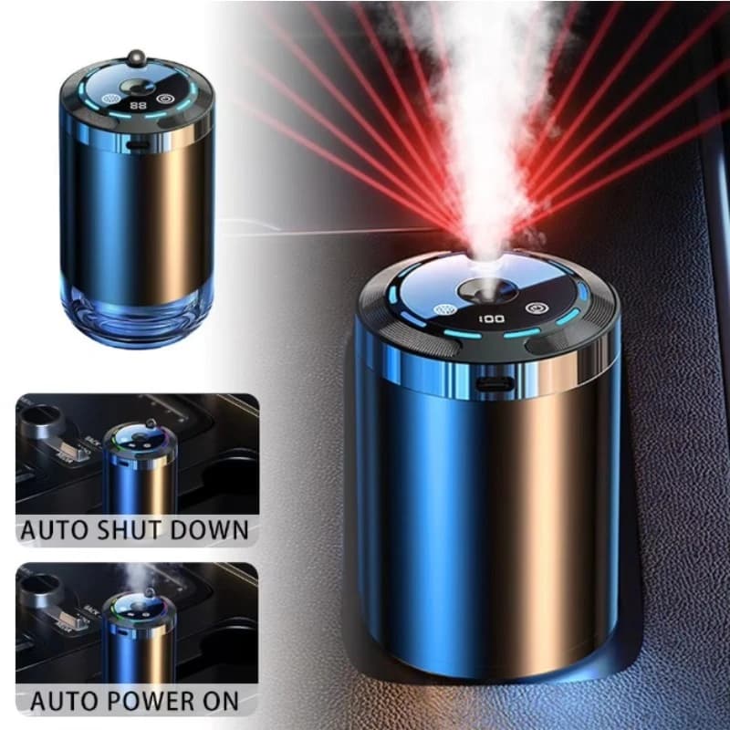 Deodorante per Auto, Aromaterapia per Auto, Ricambio Profumatore Automatico, Luce Ambientale a Cielo Stellato 2026