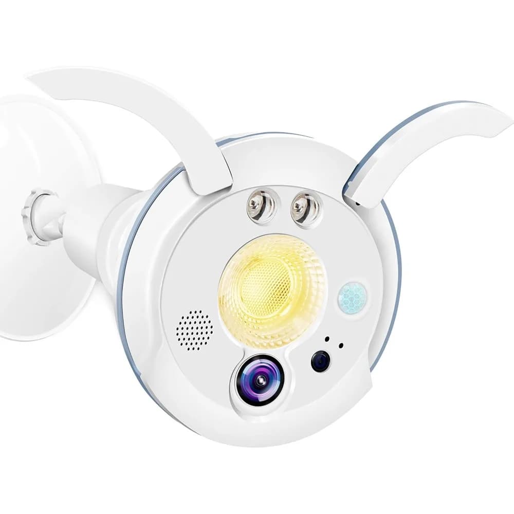Telecamera con proiettore sengled con sensore di movimento, telecamera di sicurezza esterna 1080p, telecamera di sicurezza con proiettore impermeabile, wifi c