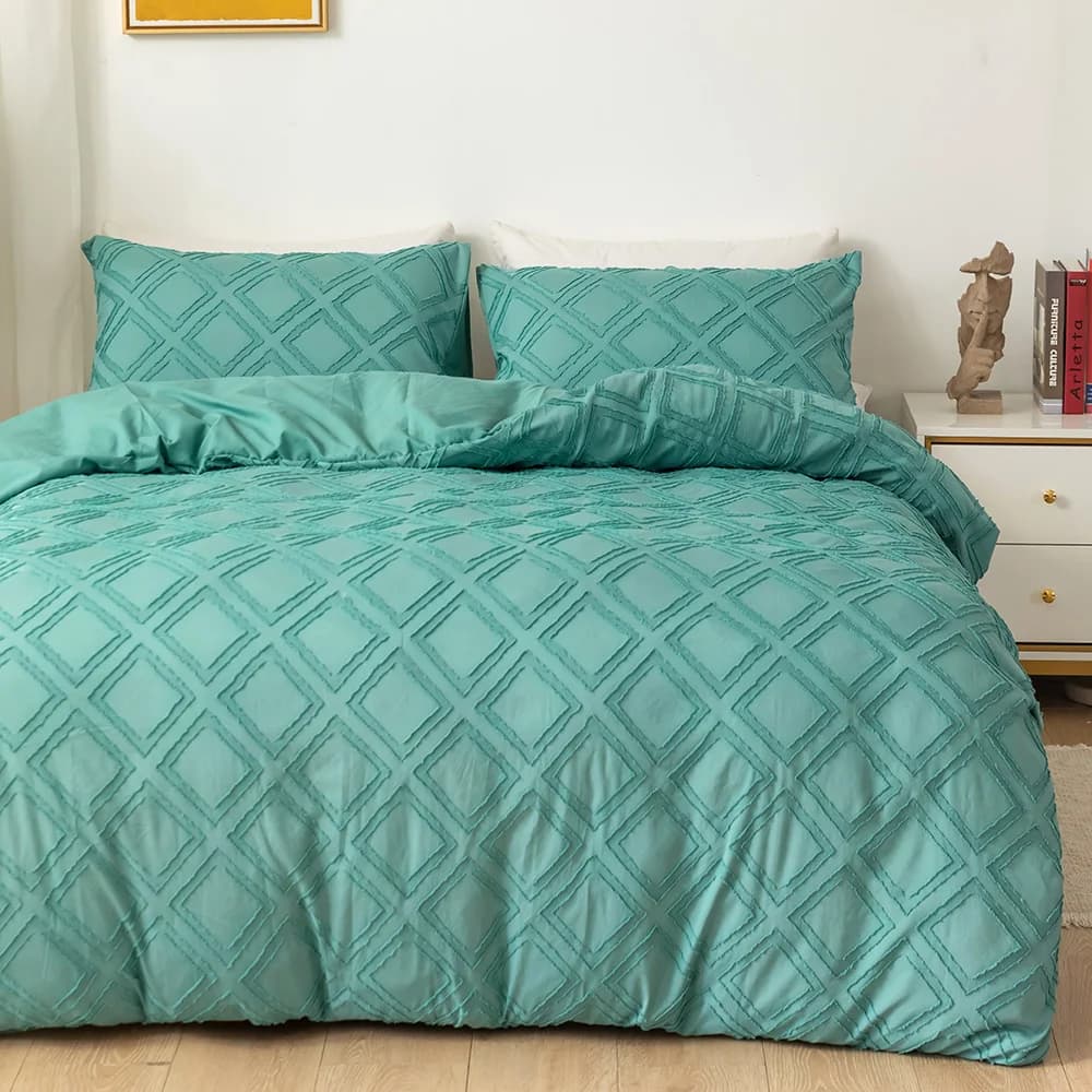 Copripiumino Set biancheria da letto Twin Double Queen King Size Coppia singola Copripiumino Set Geometria Biancheria da letto nordica 220x240
