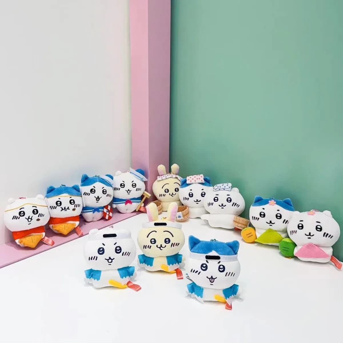 Peluche Kawaii Chiikawa Usagi Hot Spring Sailor, Hachiware Kyoto Matcha, Nuovo Simpatico Personaggio Anime, Regalo per le Vacanze