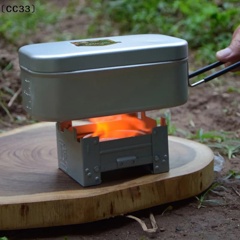 Solid Alcohol Stove Portable for Camping, Exterior Equipment for Iron Zincato, Taxable Stove for BBQ circumCC33 reasons