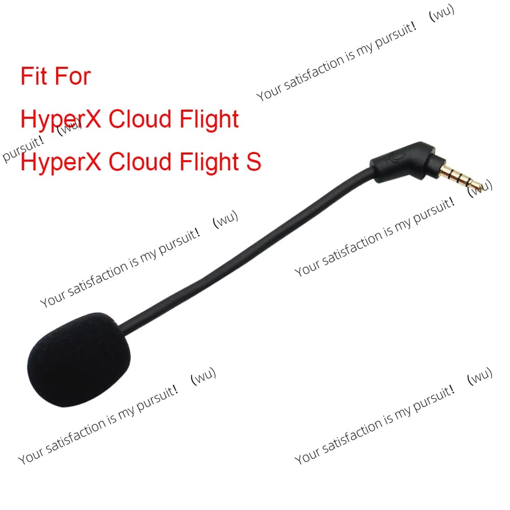 -Cuffie Microphone for Kingston HyperX Cloud Alpha S 2 II X Core Pro Cloud Flight Cloud9 Edition Headphones with Microphone