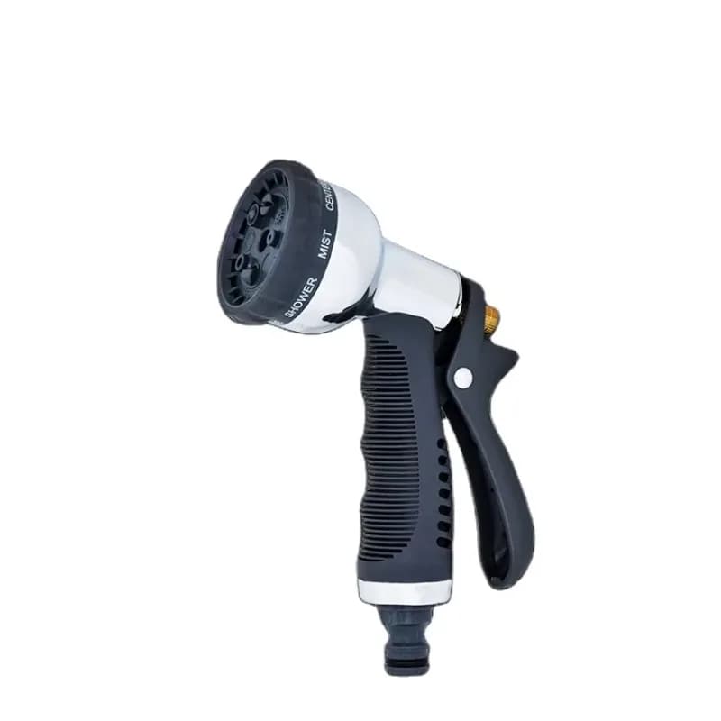 Garden Tools High Quality 8-Pattern Garden Water Hose Nozzle Gun Adjustable Portable Garden Water Spray Nozzle Gun
