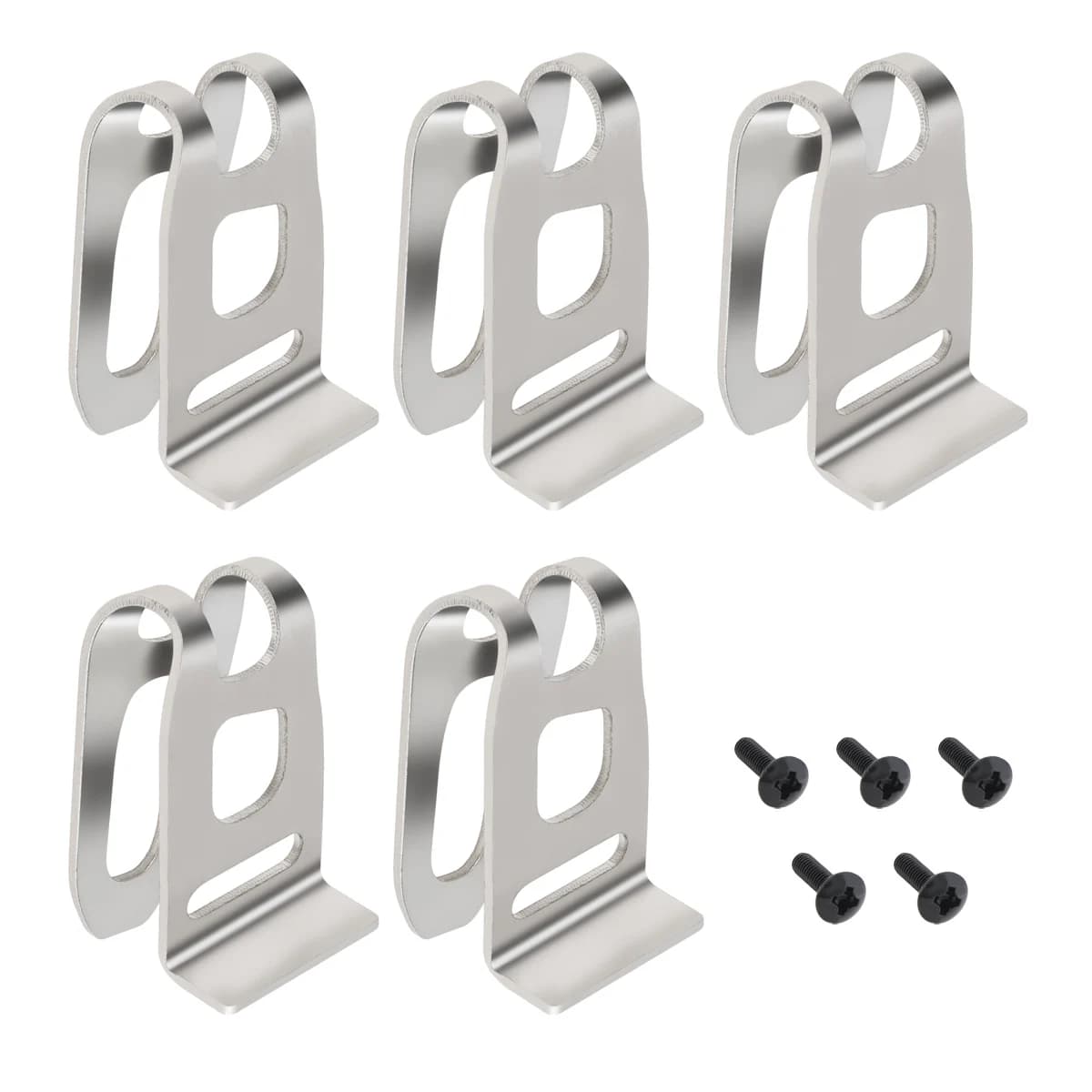 5 ganci di ricambio per clip da cintura per trapano elettrico, clip per strumenti, adatti per utensili per trapani a percussione Makita, clip per supporto da cintura