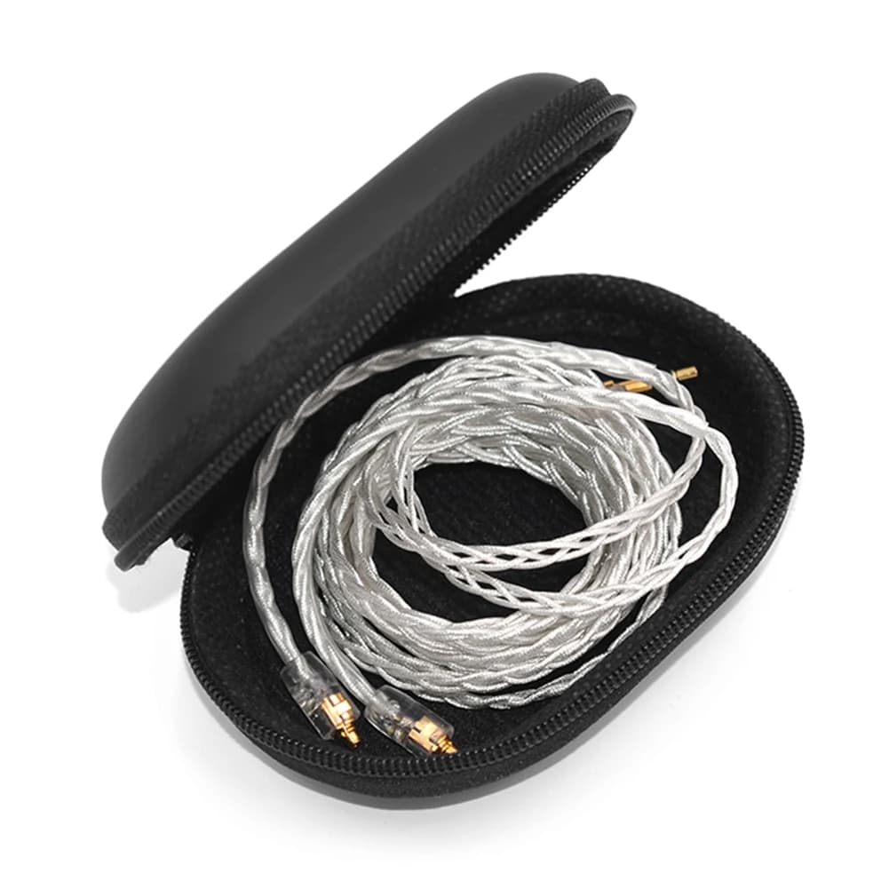 Custodia Rigida Portatile per Auricolari KZ con Logo - Compatibile con ZST, ZS10 PRO, X, EDX Pro, AS24, DQS, ZNA - Accessori per Auricolari