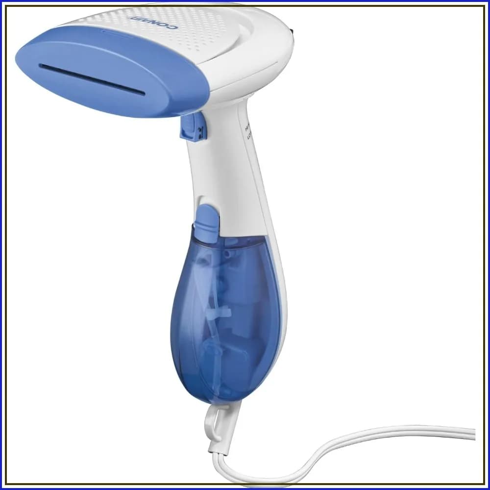 1200W Portable Handheld Garment Steamer for Clothes, ExtremeSteam, White/Blue