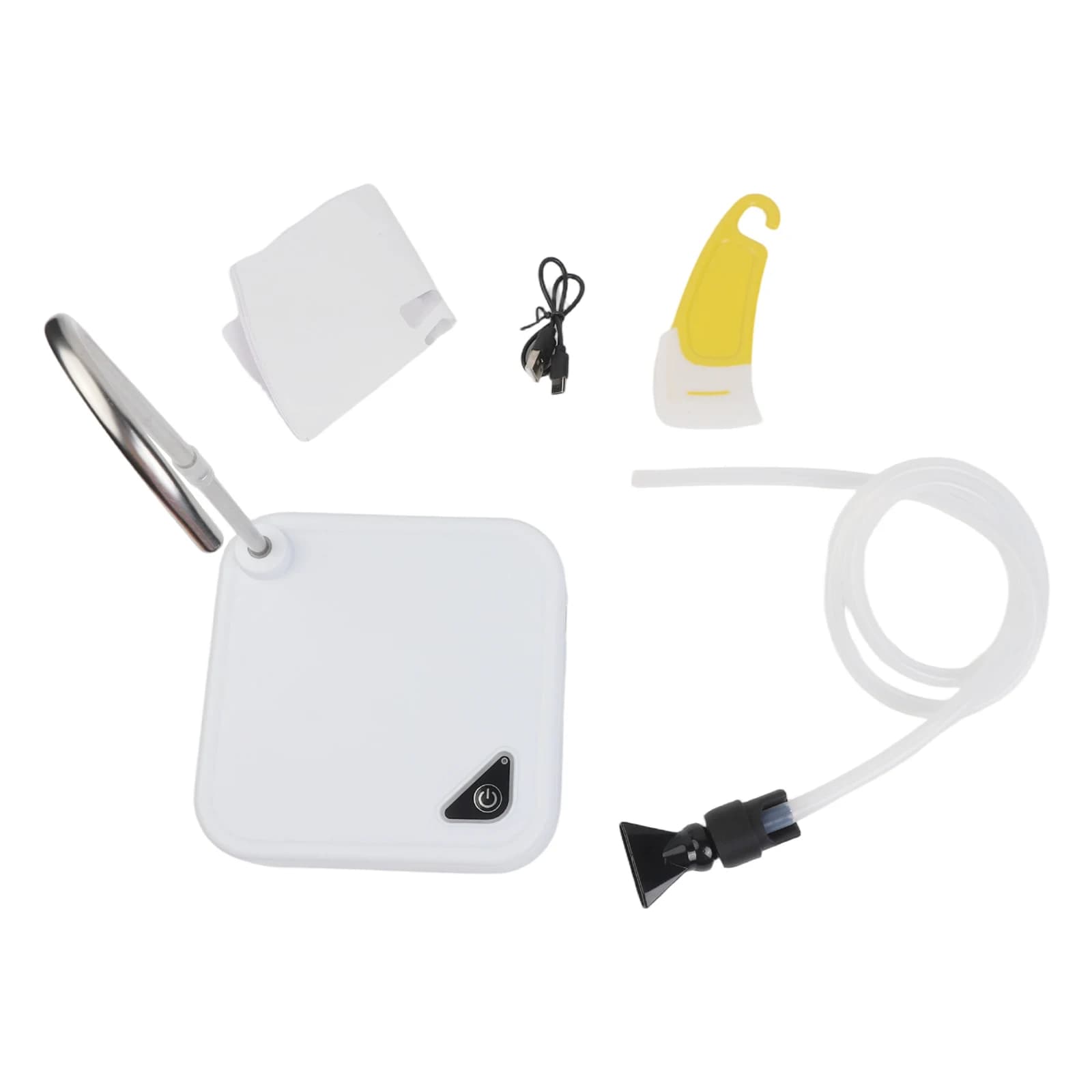 Supporto per filtro elettrico in resina con tubo in silicone e imbuto per carta da filtro per il riciclaggio di resina della stampante 3D