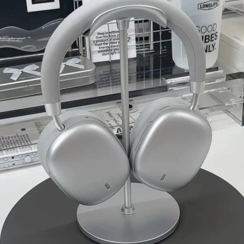 Cuffie CH500 con Cancellazione Attiva del Rumore, Auricolari Bluetooth Wireless per Gaming, Cuffie Stereo Pieghevoli