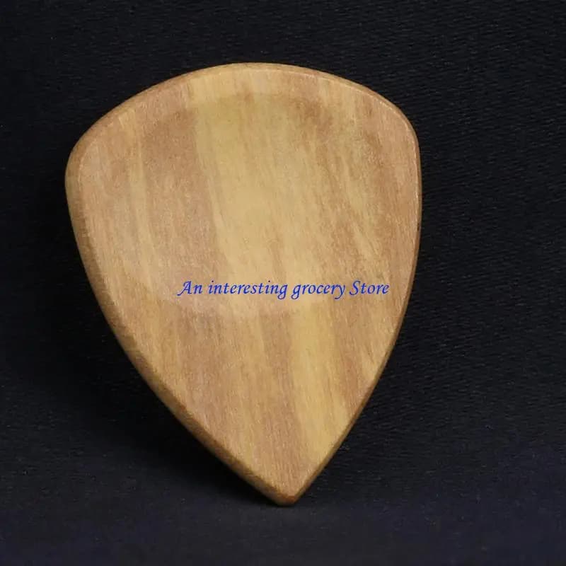 Plettri a forma cuore 652D Plettro per chitarra acustica in legno fatto a mano in legno