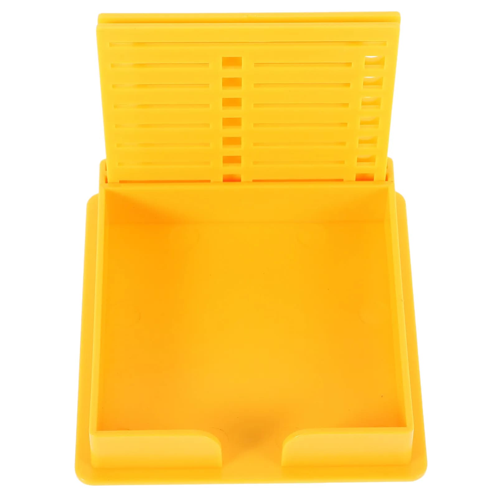 Organizzatore per Blocco Note a Doppio Scomparto, Elegante Porta Note in Plastica per Ufficio e Casa, Porta Memo Multiuso da Scrivania, Etichetta Settimanale