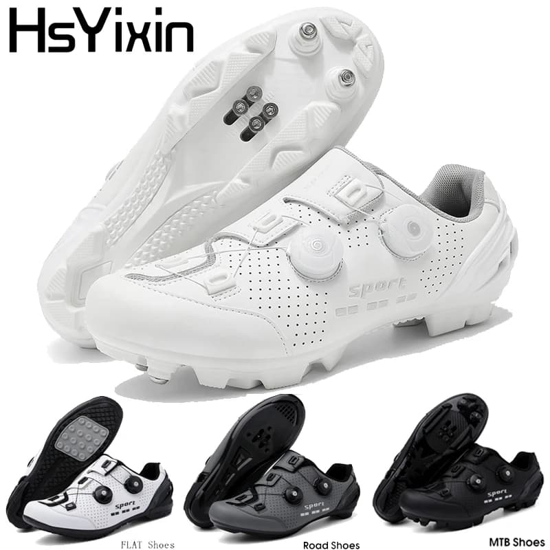 Scarpe da Ciclismo per Uomo e Donna, Scarpe da Bici da Strada, Scarpe da Mountain Bike, Scarpe MTB Piatte, Scarpe da Ciclismo su Strada