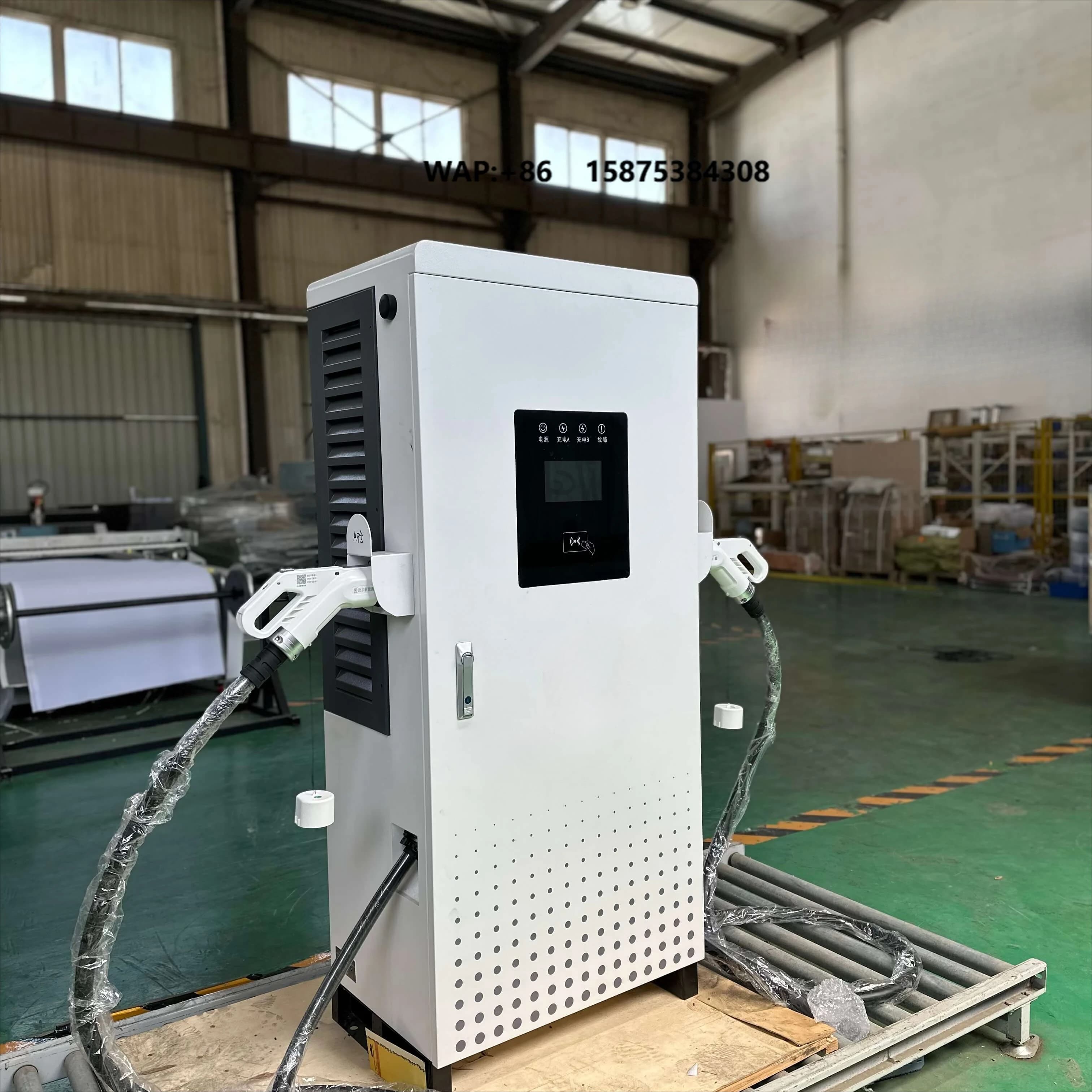 Caricatore EV DC Portatile Veloce da 80KW 120KW 240KW, Stazione di Ricarica per Auto Elettriche con Interfaccia Standard CCS2 100KW 380V, Fornitura dalla Cina