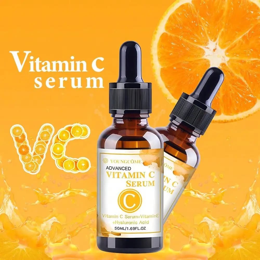 Essenza di siero di vitamina C idratante illumina la rimozione delle rughe anti-età sbiadisce macchie riparare le linee sottili strumenti per la cura della pelle del viso
