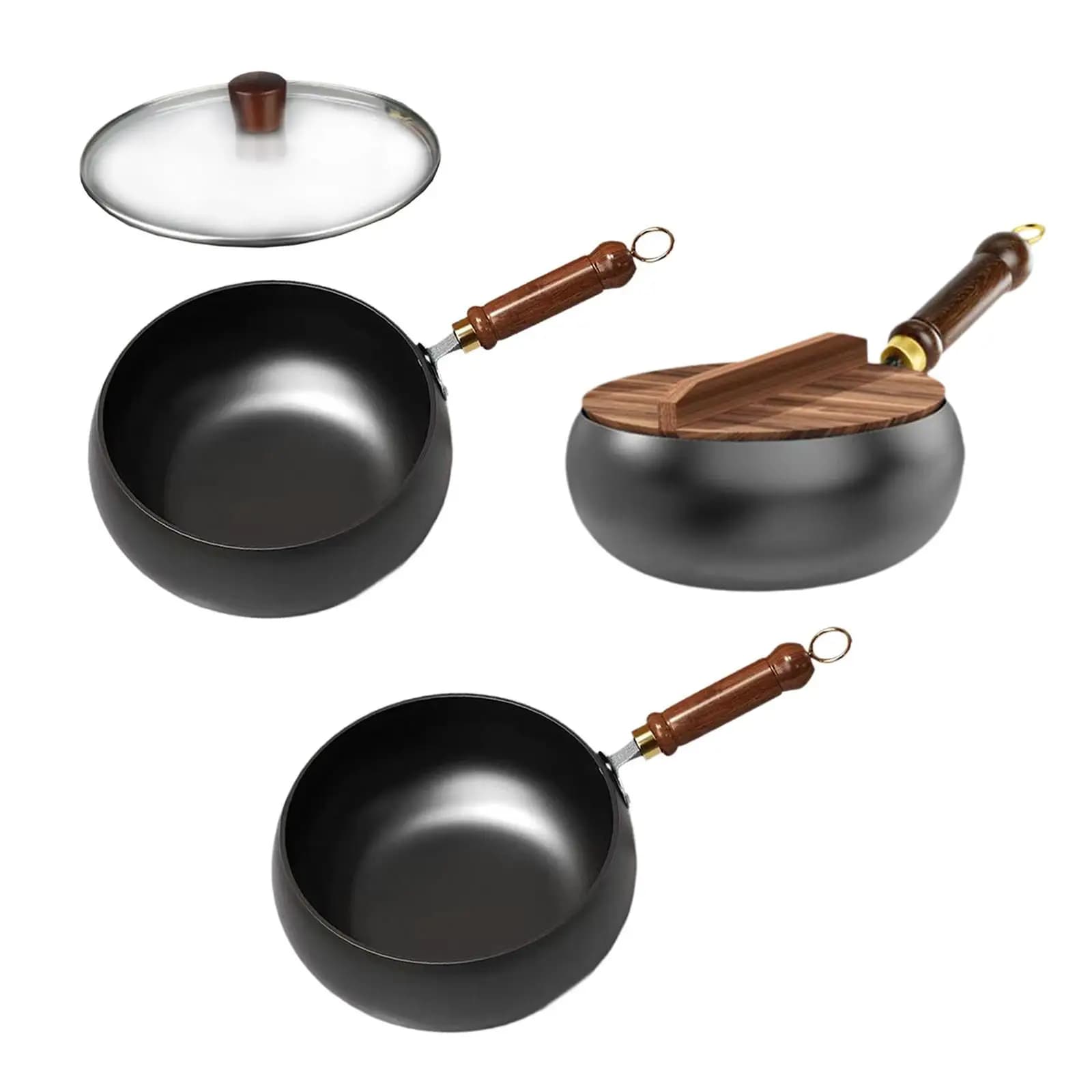9.45 inch Wok pan Wok induction cooker for home hotel restaurant