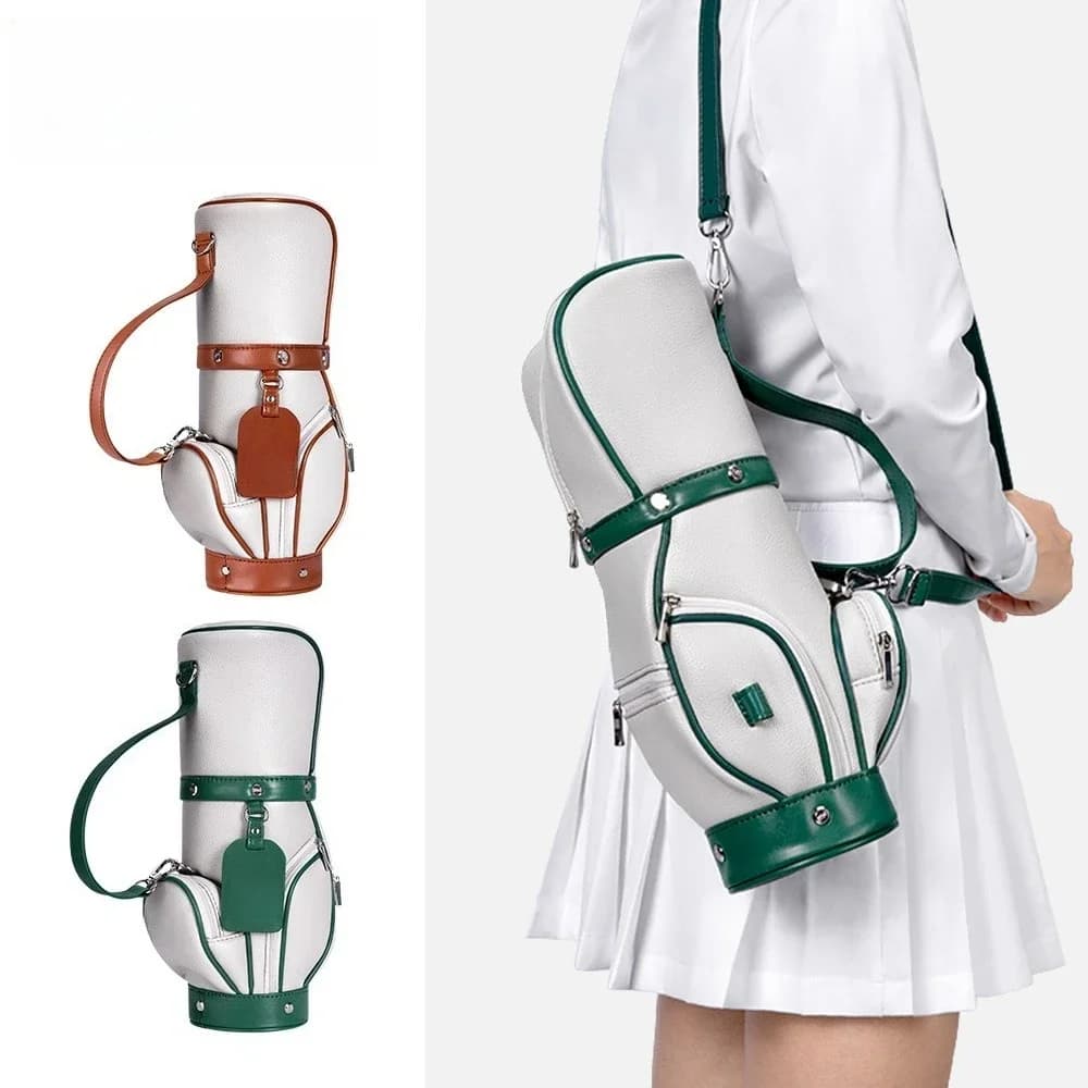 Borsa a tracolla mini palla da golf da donna Borsa portaoggetti Borsa a tracolla carina portatile super leggera