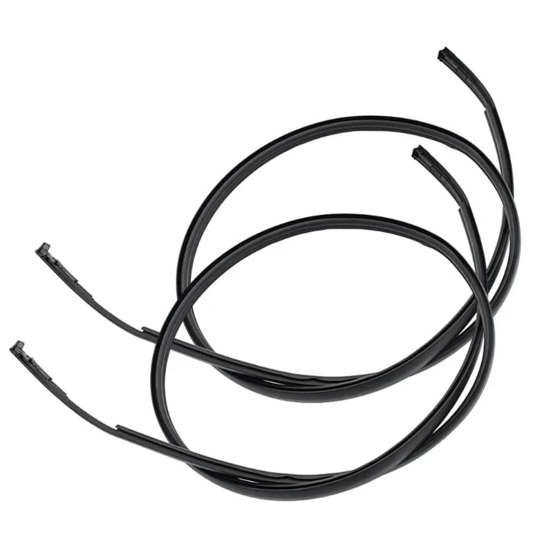 Y9UC 1 Pair Roof Rubber Strips Automotive Accessories Easy Installation Replacement Weatherstrip Rain Seal for 2004-2007