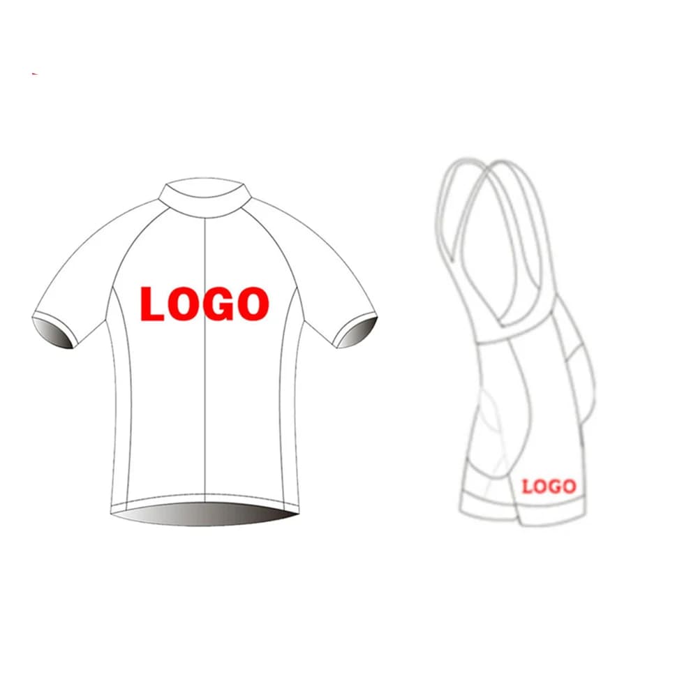 Personalizzazione Maglia da ciclismo fai da te Pantaloncini da ciclismo Calzini da ciclismo Personalizzazione Pantaloncini con bretelle da ciclismo Set da ciclismo