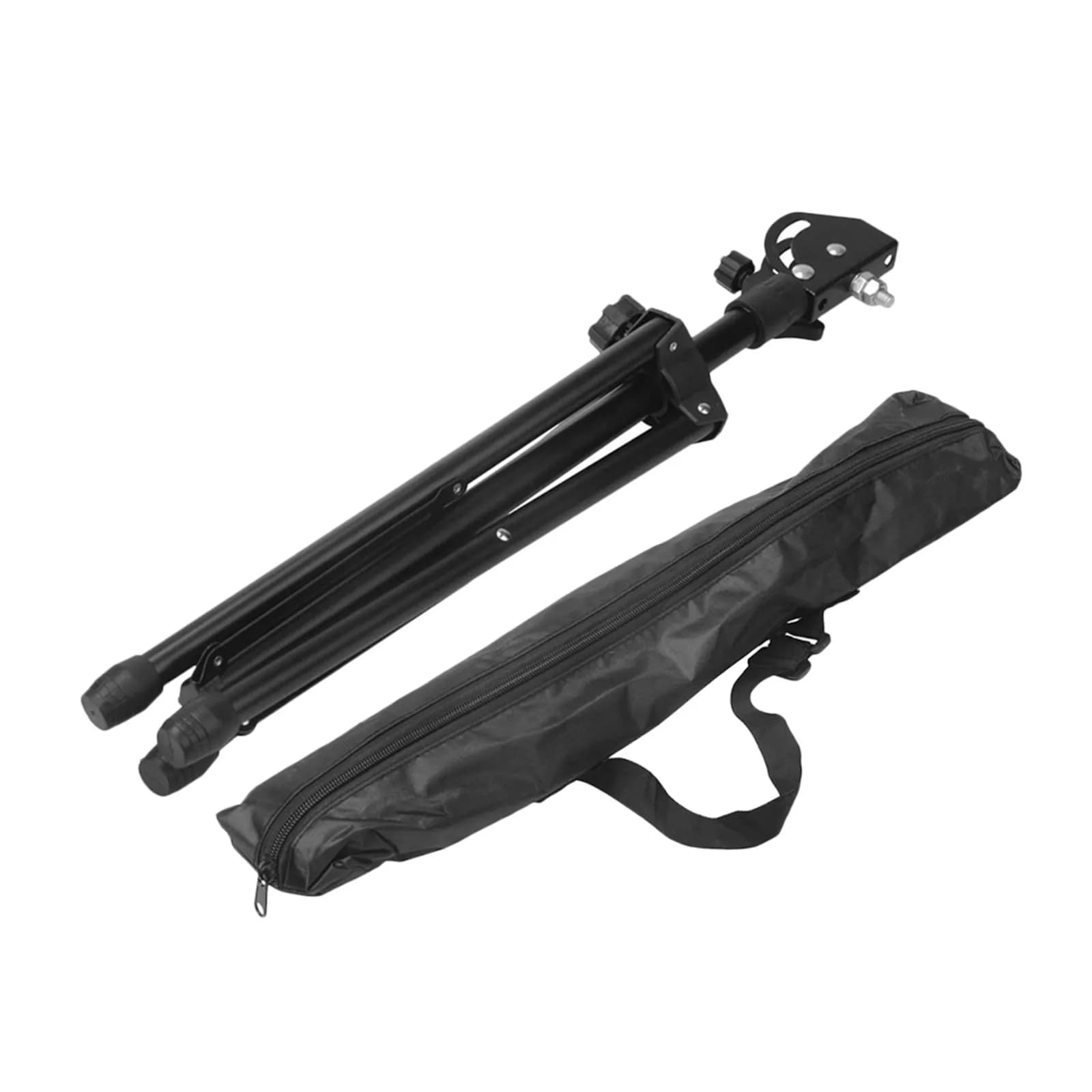 Set Supporto per Tamburo in Ferro Resistente per Pad da Pratica, Supporto per Rullante, Accessorio per Percussioni per Principianti, Scaffale a Treppiede in Metallo