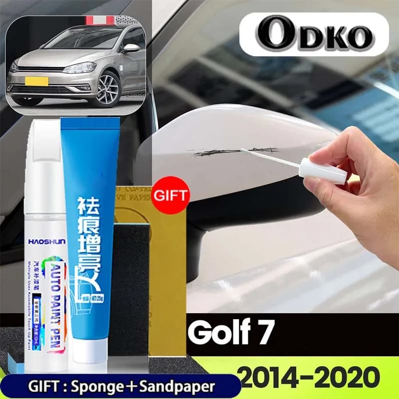 Penna per Verniciatura Auto per VW Golf 7 VII 5G AU MK7 2014-2020 2015 2016 2017, Cura della Vernice, Riparazione Graffi, Cera per Rimozione Graffi