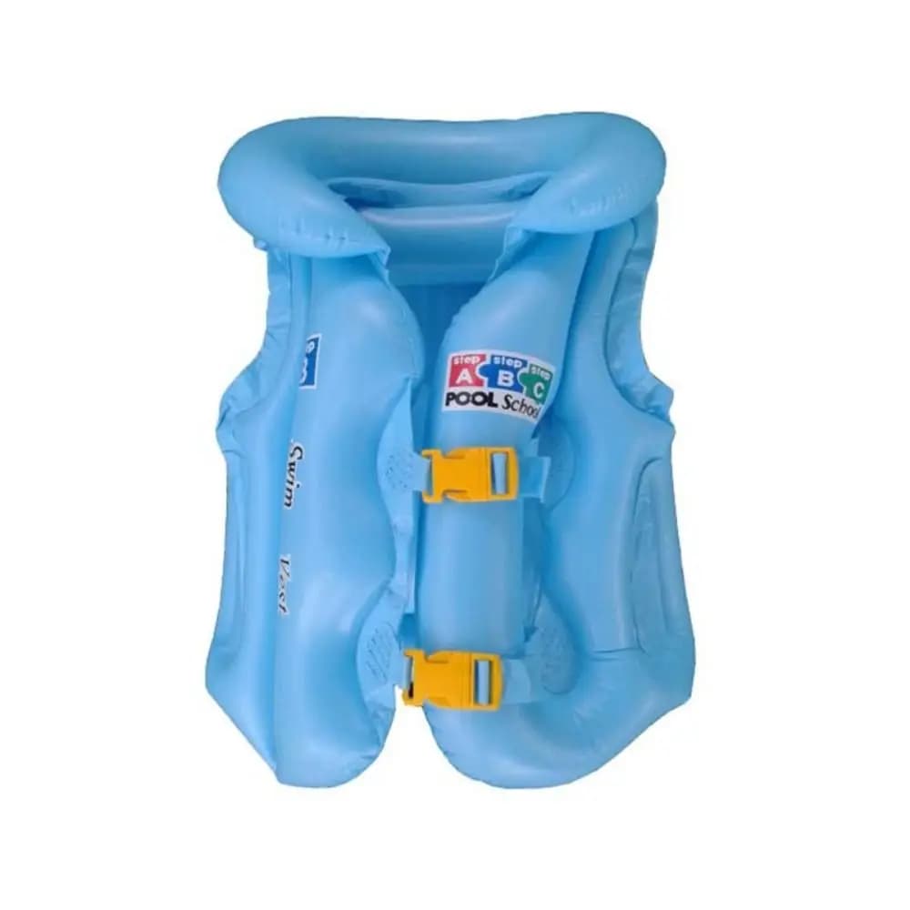 Inflatable Inflatable Life Jacket Thickened Portable Children's Life Jackets Lightweight Build Bright Color Rafting Safety Vest