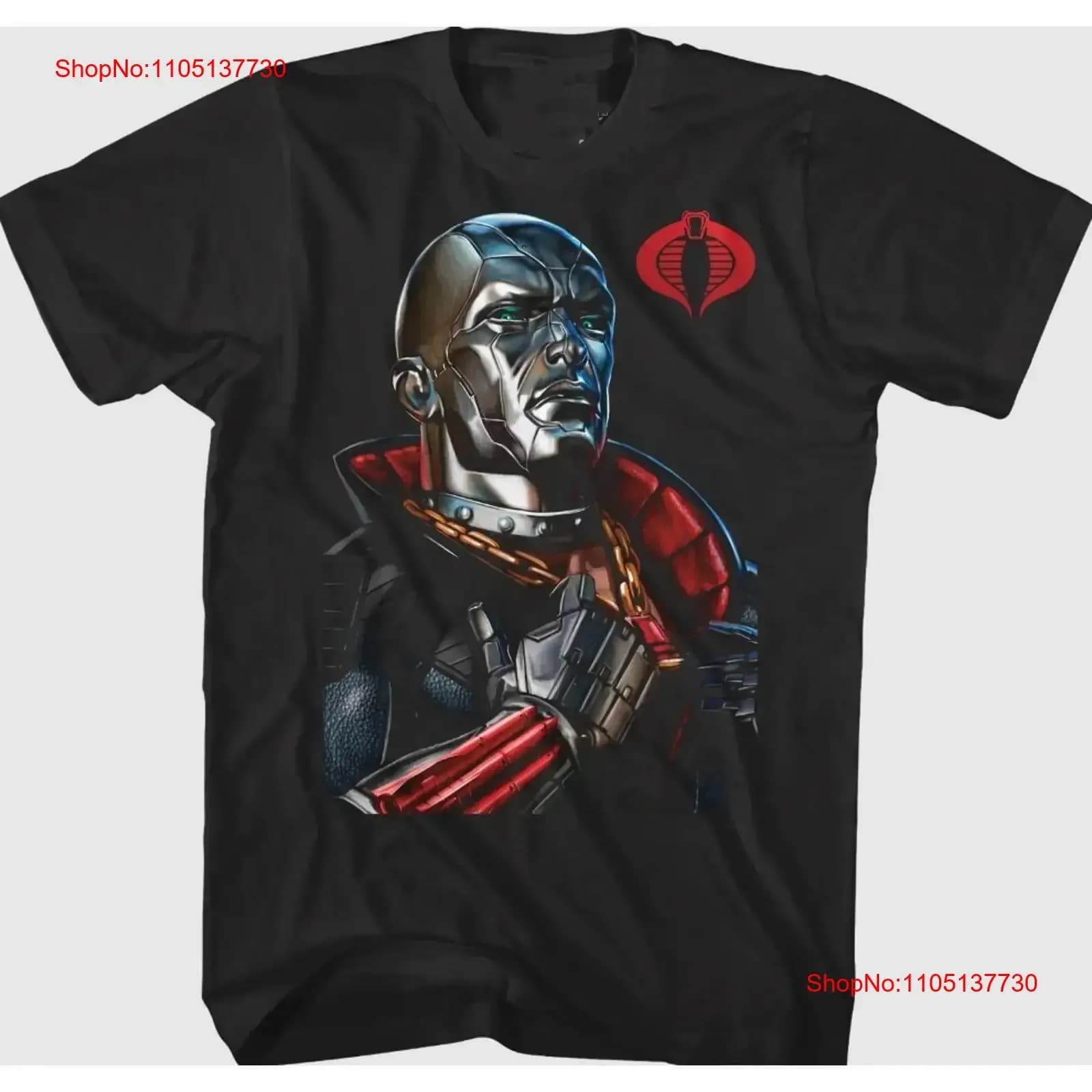 Vinatge Destro Classic Pose GI Joe Men and Women T Shirt Size S 4XL vintage Washed Unisex Casual Stylish graphic Slightly