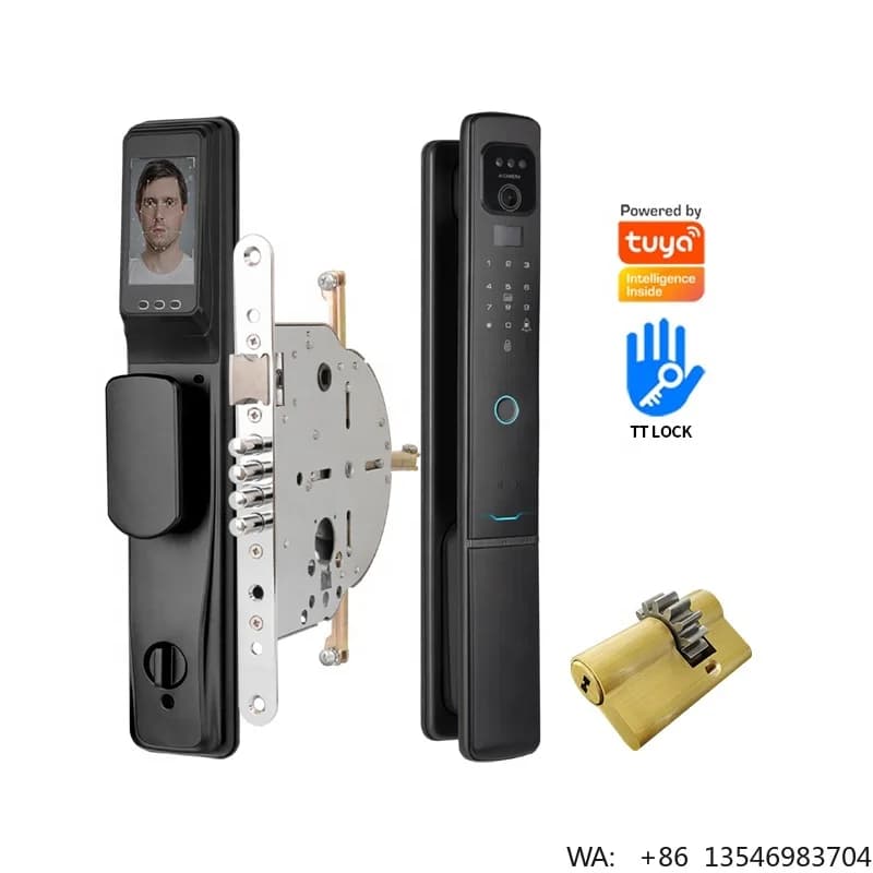 OYO Intelligent Israel Locks Door Tuya Smart With Fingerprint Face Recognition Door Lock Smart Electronic Locks for Doors