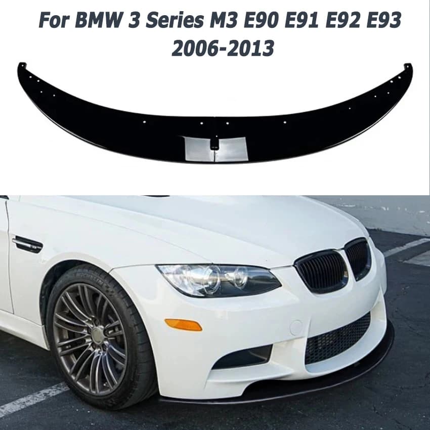 Auto Paraurti Anteriore Labbro per BMW Serie 3 M3 E90 E91 E92 E93 2006-2013 Diffusore Splitter Spoiler Protezione Accessori Auto