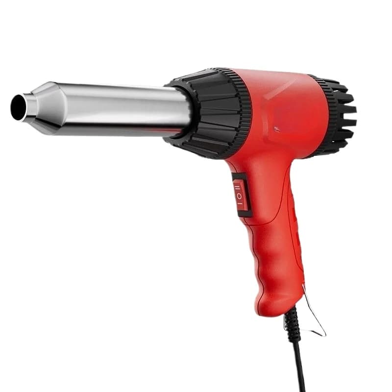 Industrial Heat Gun, 50-650°C Hot Air Gun for Car Bumper Repair & Shrinking