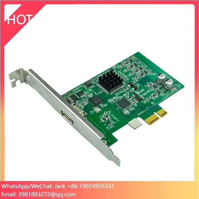 Scheda di acquisizione telecamera HD 4K Scheda di acquisizione live per videoconferenza medica per computer Pcie