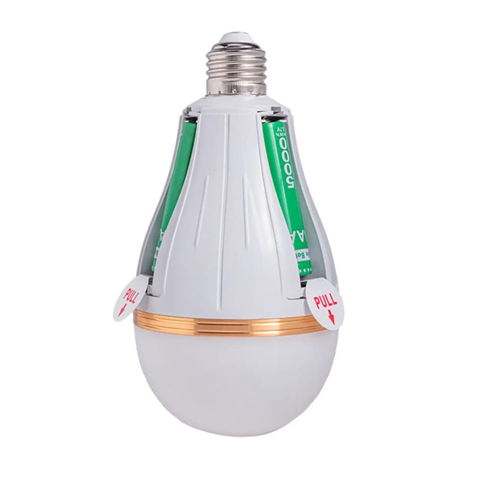 LED bulb Intelligent charging chip Power surge Emergency Home 18650 Battery Without flicker with hook Detachable emergency bulb