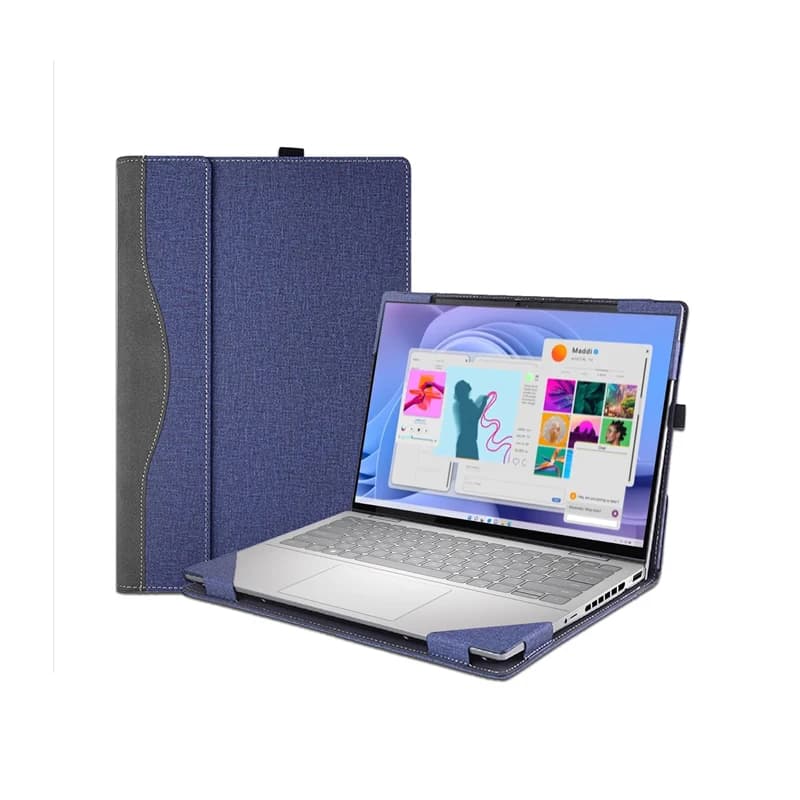 Custodia per laptop per Dell 14 Plus DB14250 e Pro 14 PC14255/PC14250 e Pro14 Plus PB14250 /PB14255 14" Custodia per stilo in pelle regalo