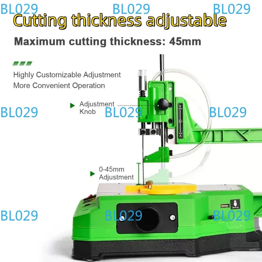 Multi-functional electric saw for table contours mini cutting machine for lithium wire saw for domestic wood processing