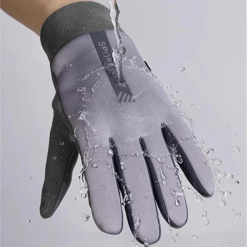 Guanti da Moto per Uomo, Caldi per l'Inverno, Touch Screen, Protezione Mani per Ciclismo e Officina