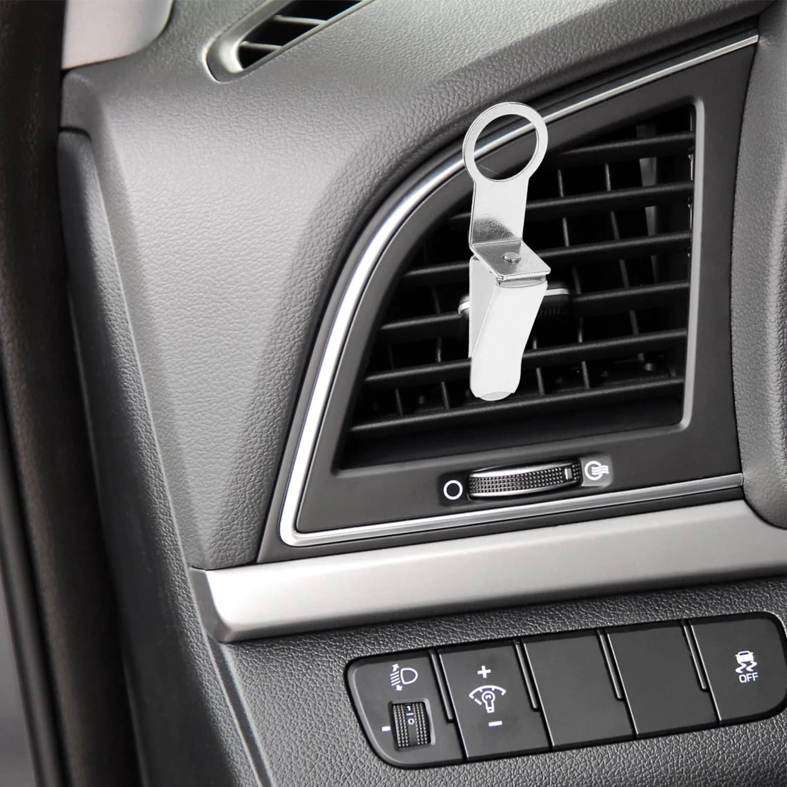 10 Pezzi Clip per Bocchette d'Aria Auto, Adattatore per Deodorante, Supporto per Profumatori Auto, Facile Installazione, Presa Stabile, Fai da Te
