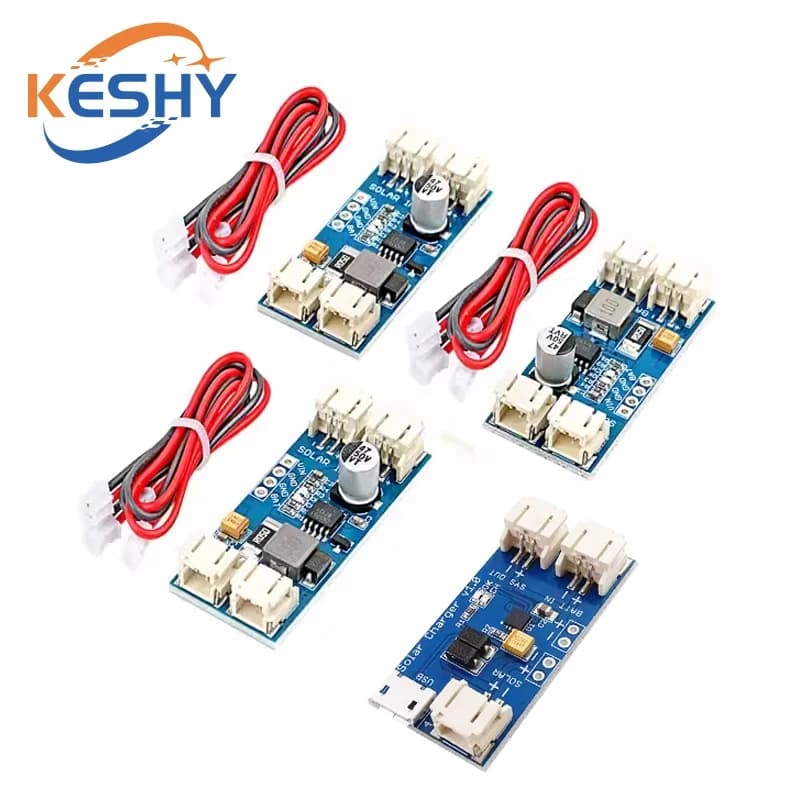 Mini Solar Lipo Lithium Battery Charging Charger Board CN3791 CN3065 Solar Panel Regulator Controller Module with Cable