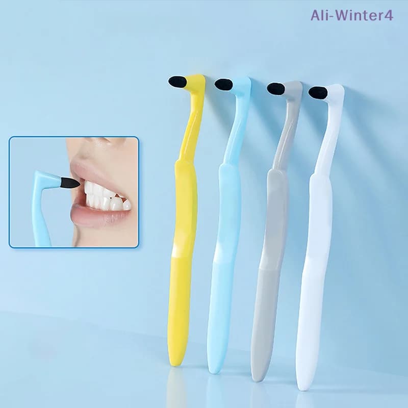 【Winter4】Spazzola manuale per la rimozione delle macchie sui denti, dispositivo portatile per la rimozione della placca dentale, per la pulizia profonda della bocca, strumento per la cura della salute dei denti