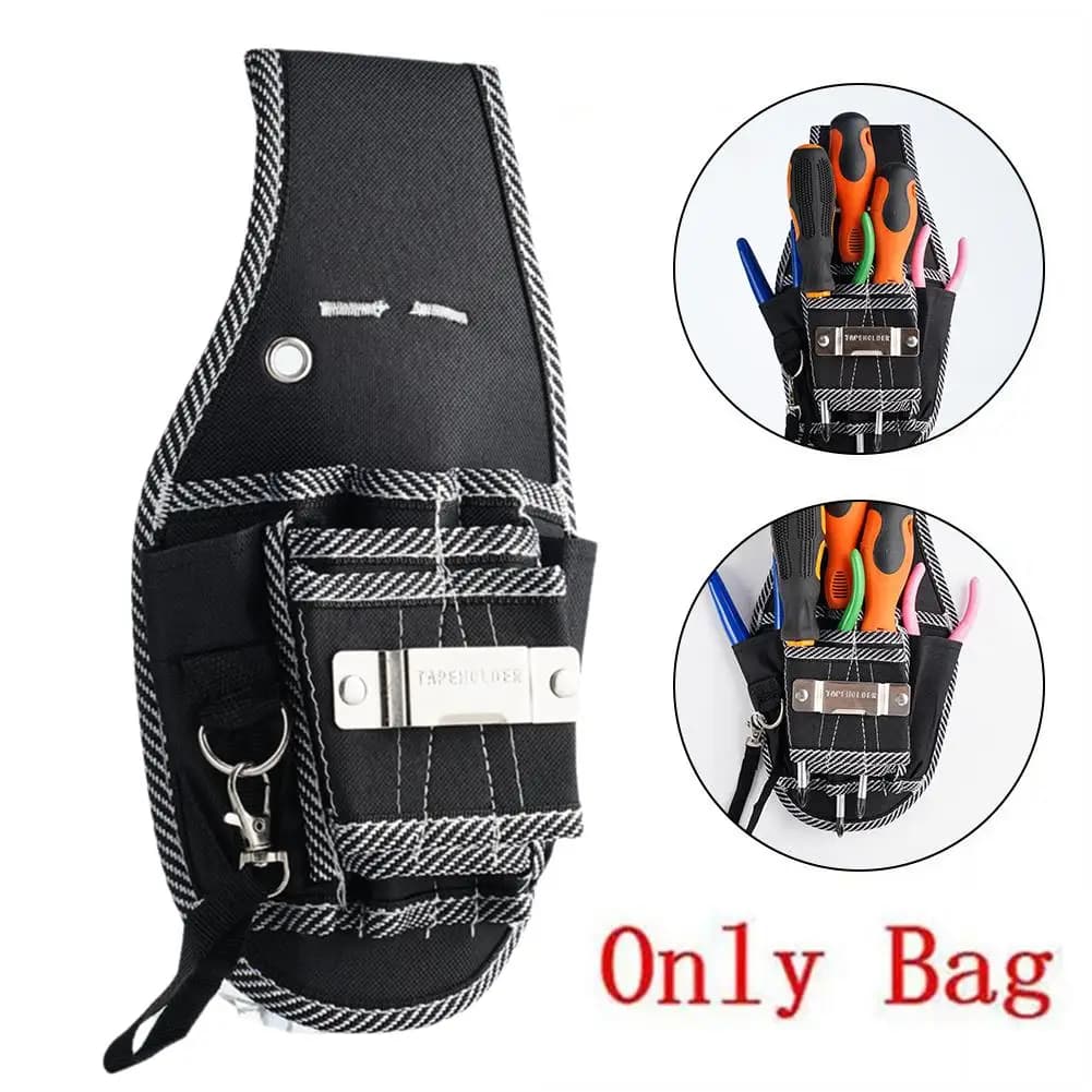 Pocket Tool Pouch, Tool Waist Pack Belt Utility Kit Holder, Tool Bag Pack Toolkit For Electrician Waist Pocket Pouch Bag