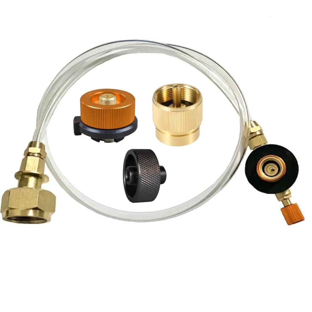 Filling adapter for external cylinders RU and UE Gas charging adapter for camping gas stove Accessories for gas tank connectors