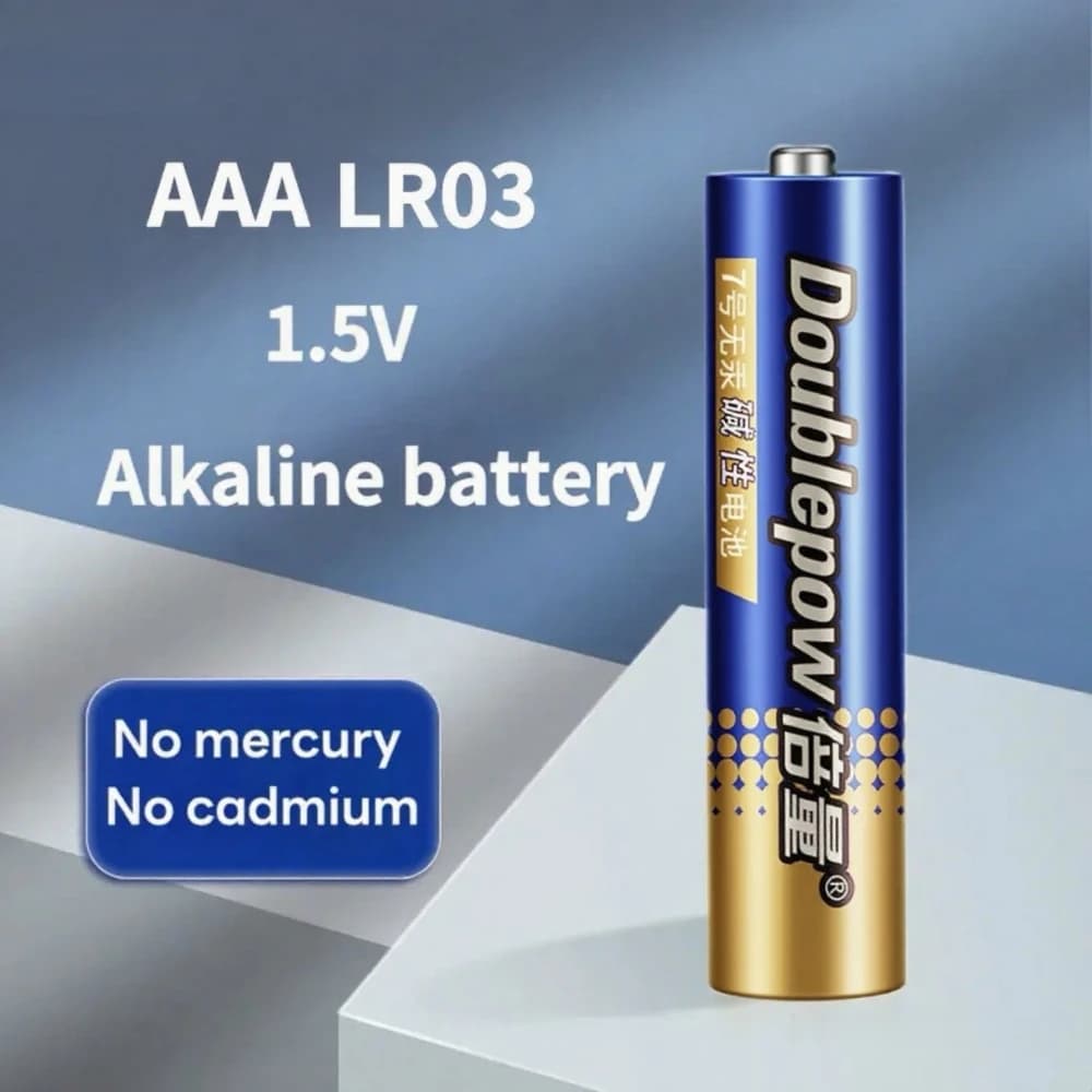 AAA 1.5V LR03 alkaline battery for electronic locks, electric brushes, gamepad, mouse and wireless keyboards, scales.
