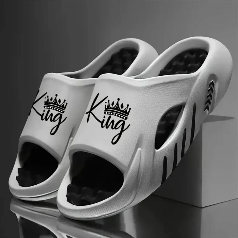 Summer Men's Slippers EVA Massage Non-Slip Slides Fashion Sandals Indoor Slides Men Casual Shoes Men's Slippers Big Size Unisex