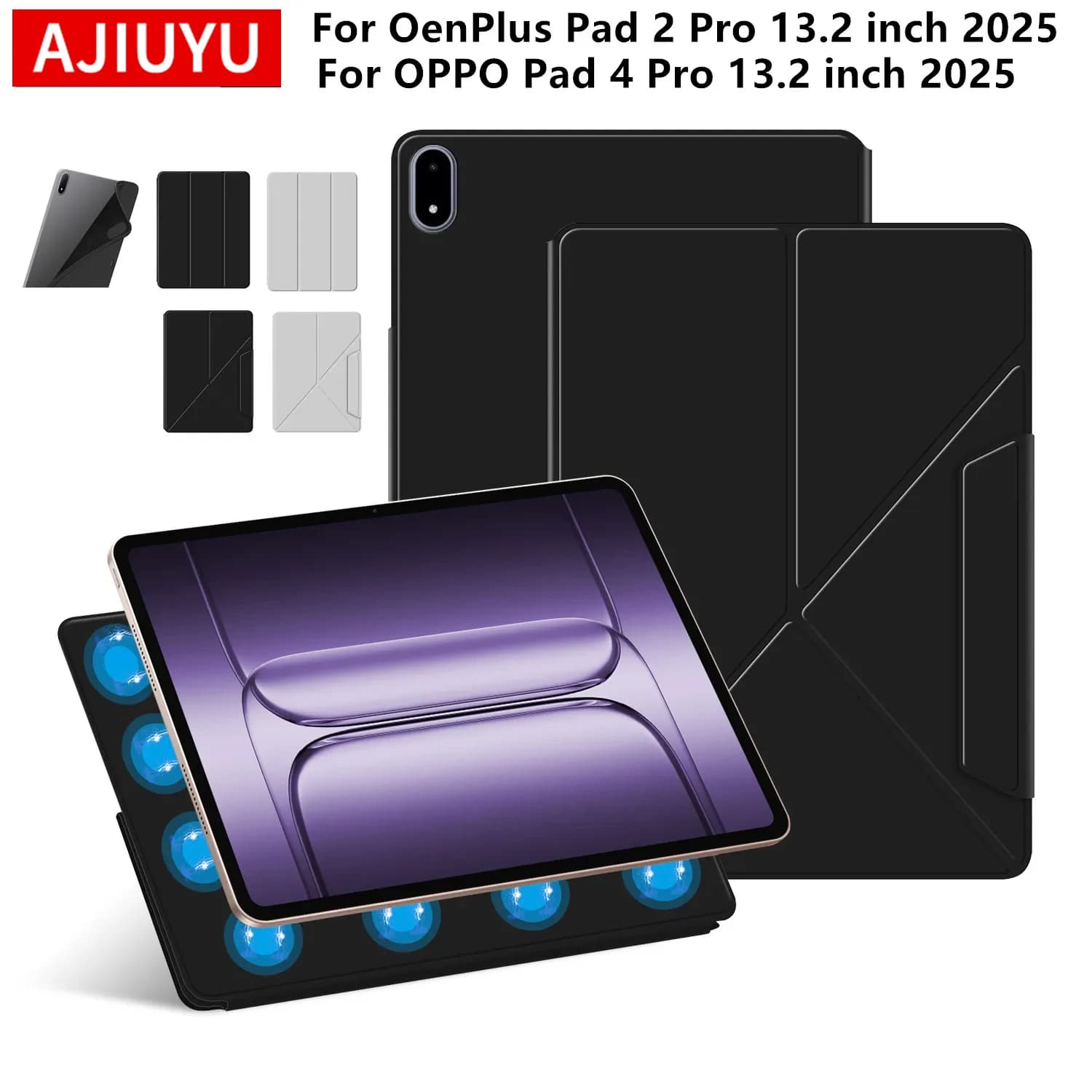 Custodia per OPPO Pad 4 Pro 13.2 pollici 2025 Tablet Cover Funda per OnePlus Pad 3 2Pro Oppo Pad4 4Pro 13.2 "Tablet PC Custodia protettiva