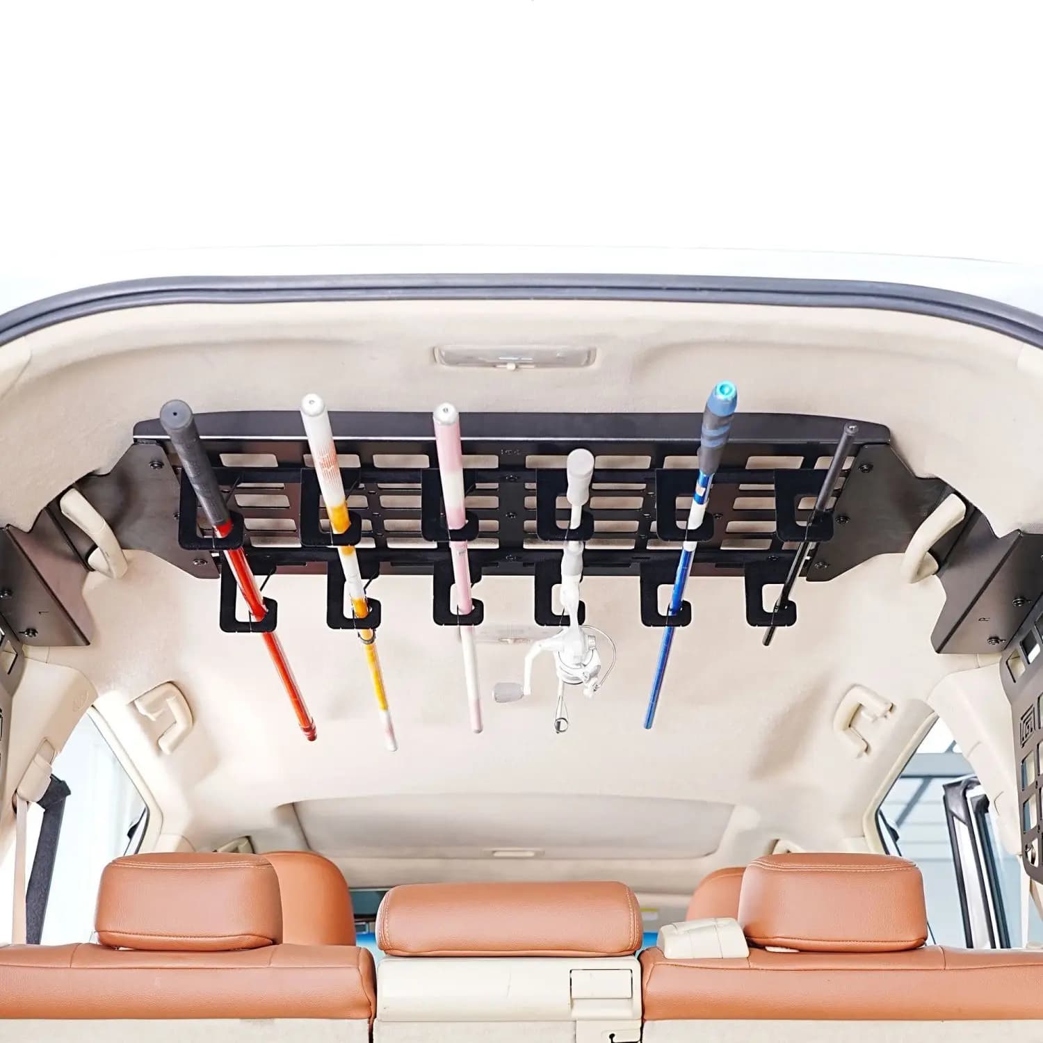 Car‑Mounted Fishing Rod Storage Holder Car‑Top Roof Organizer For Sea Rod & Lure Rod Special Vehicle Expansion Bracket