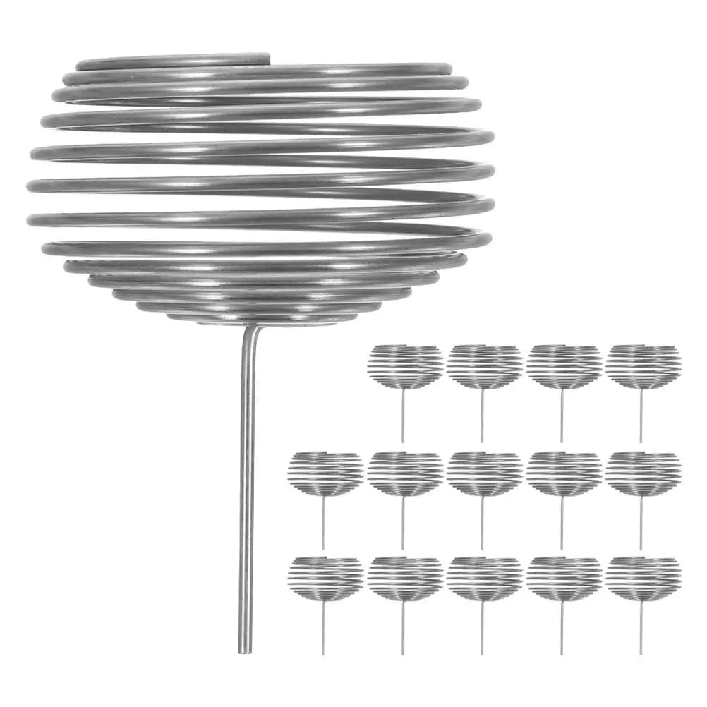 16Pcs Stainless Steel Fertilizer Box Bonsai Fertilizer Basket for Orchid Potted Plants Gardening Nutrient Carrier Plant