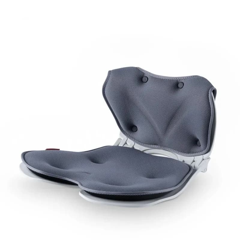 【Best-seller】 Cuscino Correttivo per la Postura, Cuscino Lombare, Cuscino Pieghevole per Sedia da Ufficio, Cuscino per Sedia